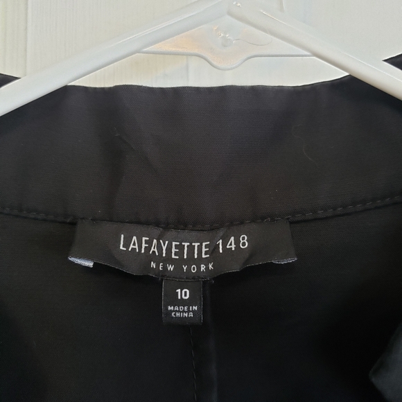 Lafayette 148 Yaelle Stretch Cotton Dress - Picture 4 of 9